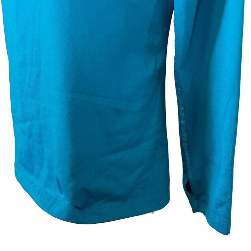 Nike Pro Combat Dri-Fit Fitted Fleece Lined 1/4 Zip Therma Shirt Top Womens M - Picture 10 of 16
